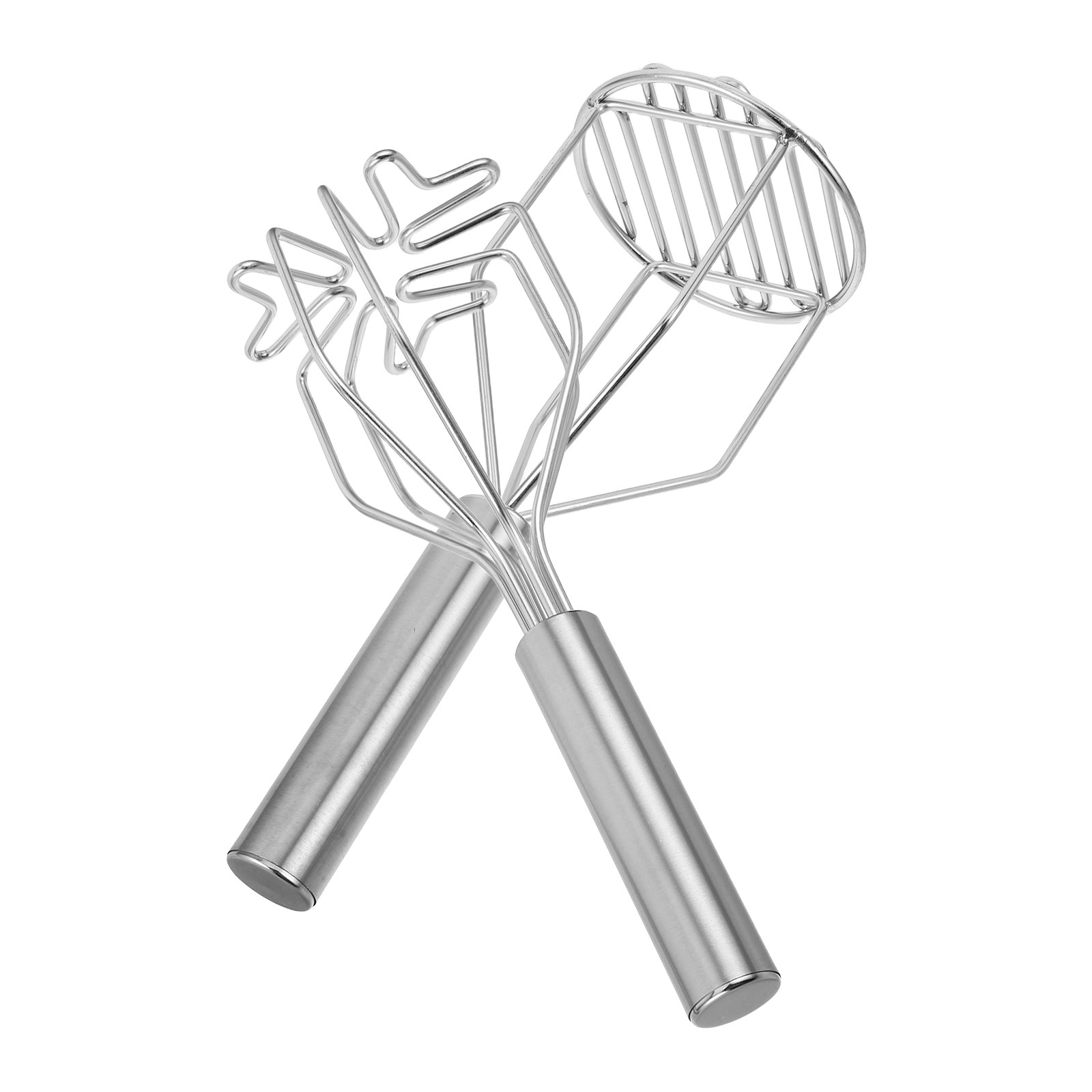 Baby Food With Sweet Potato - 2Pcs Stainless Steel Potato Masher Ergonomic