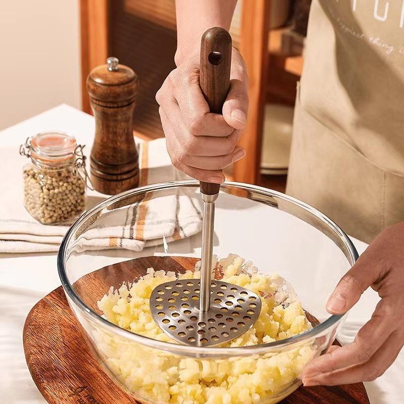 Baby Food With Sweet Potato - 201 Stainless Steel Mashed Potato Press,
