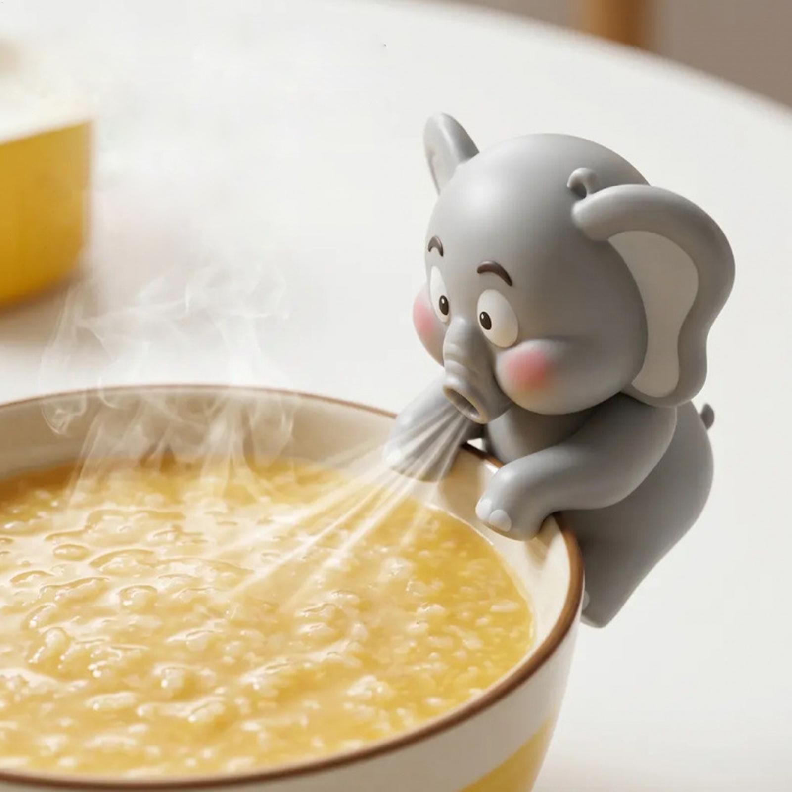 Baby Food For 1 Year Old - Mini Elephant Food Cooler Fan Hands-free