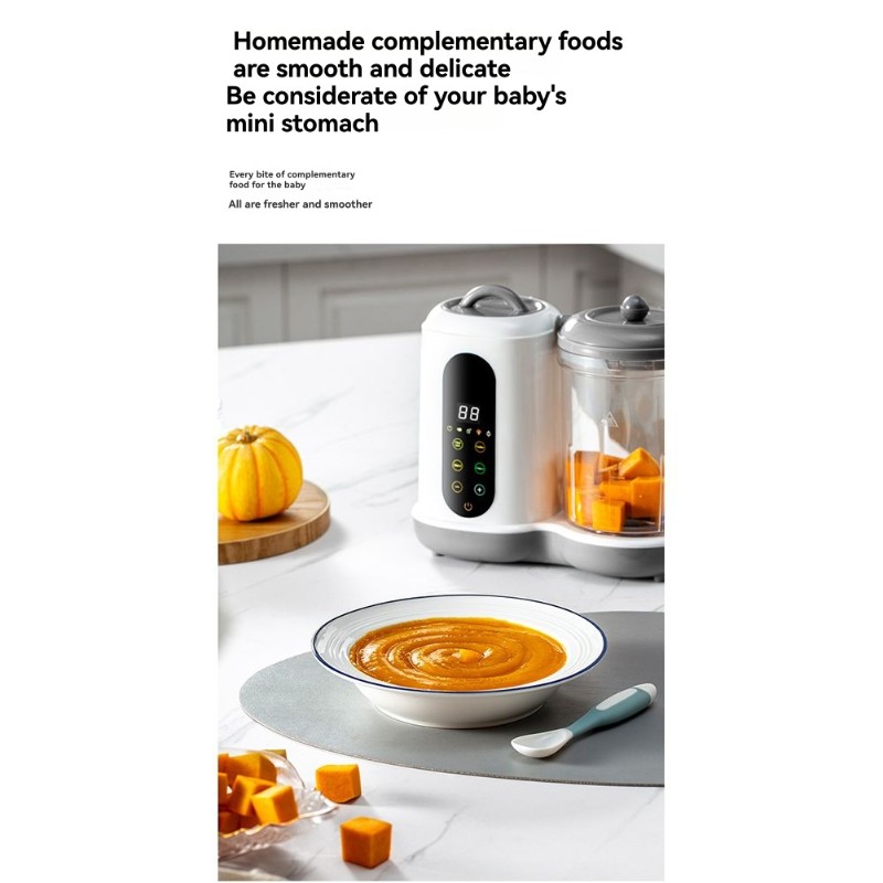 Baby Food Steamer - [NEW!N92R】 Automatic Baby Food Maker-Multi-Function Steamer
