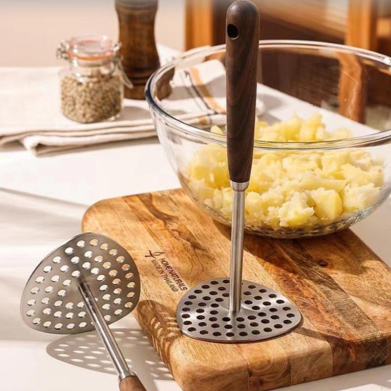 Baby Food With Sweet Potato - 201 Stainless Steel Mashed Potato Press,