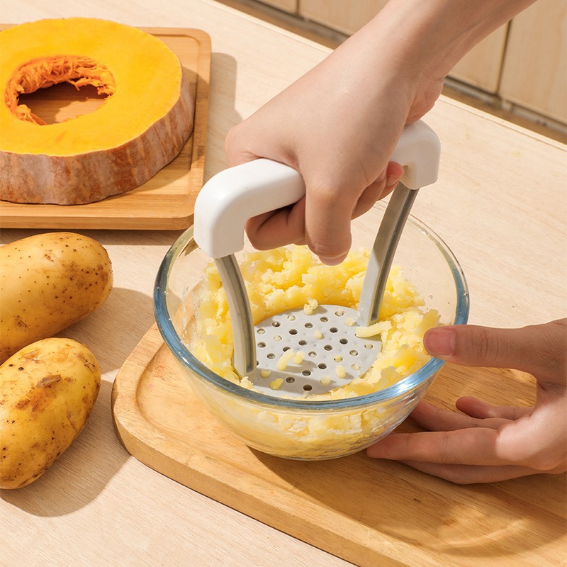 Baby Food With Sweet Potato - Manual Potato Masher Fruit Vegetable Mud