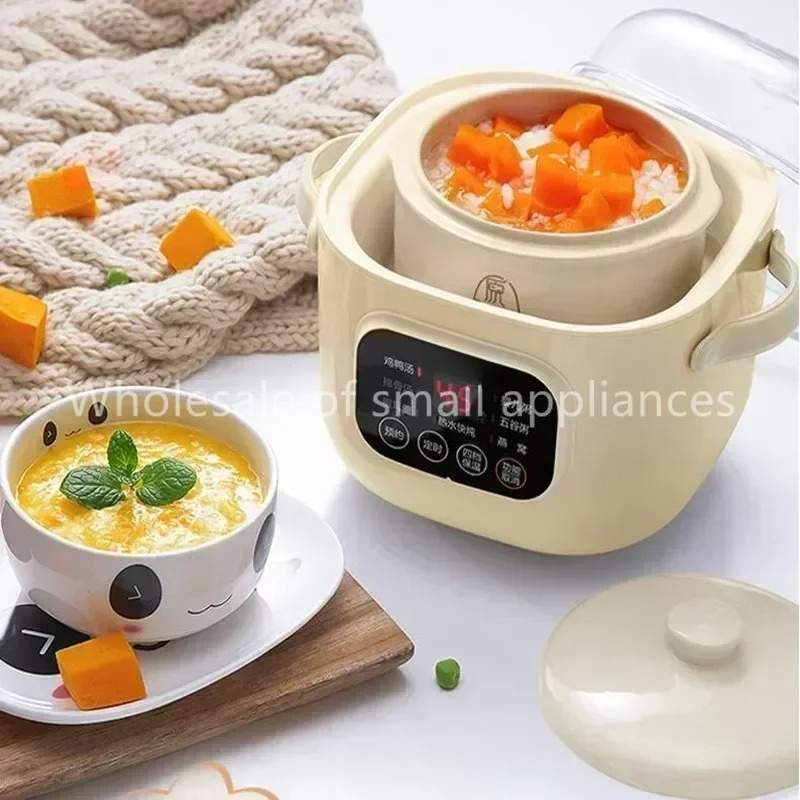220V Ceramic Electric Slow Ste - Baby Food Stew ulasan dan harga