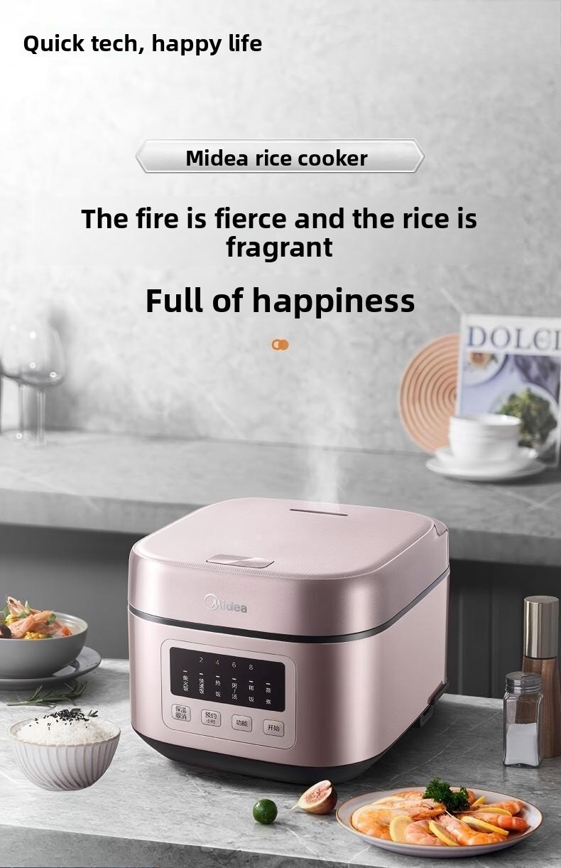 4L Smart Rice Cooker with Time - Baby Food Stew ulasan dan harga