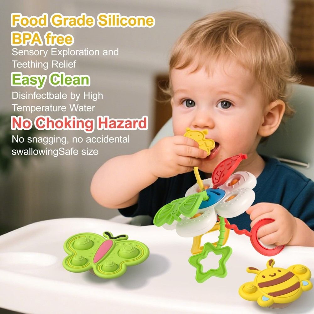 Food Grade Baby Sensory Toys S - Baby Food For 1 Year Old ulasan dan harga