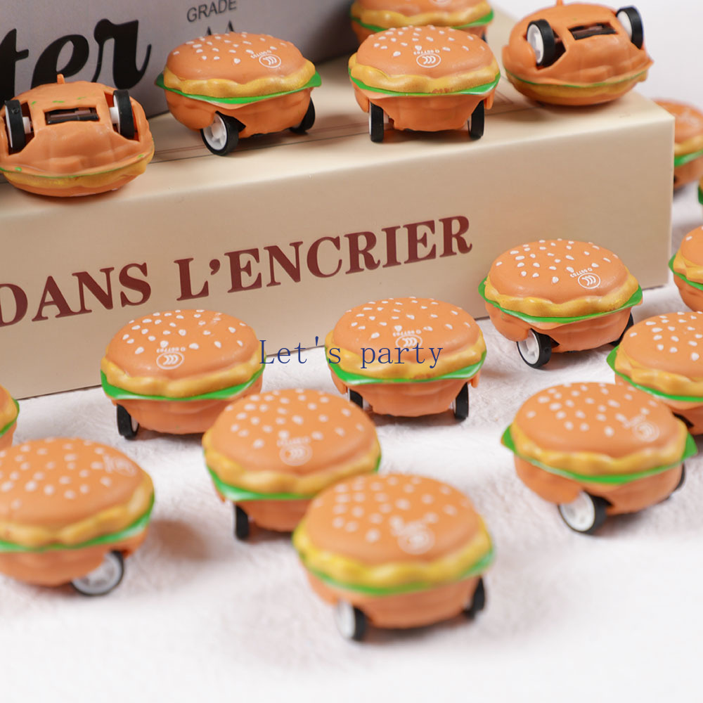 15Pcs Mini Cute 3D Burger Pull - Baby Food For 1 Year Old ulasan dan harga