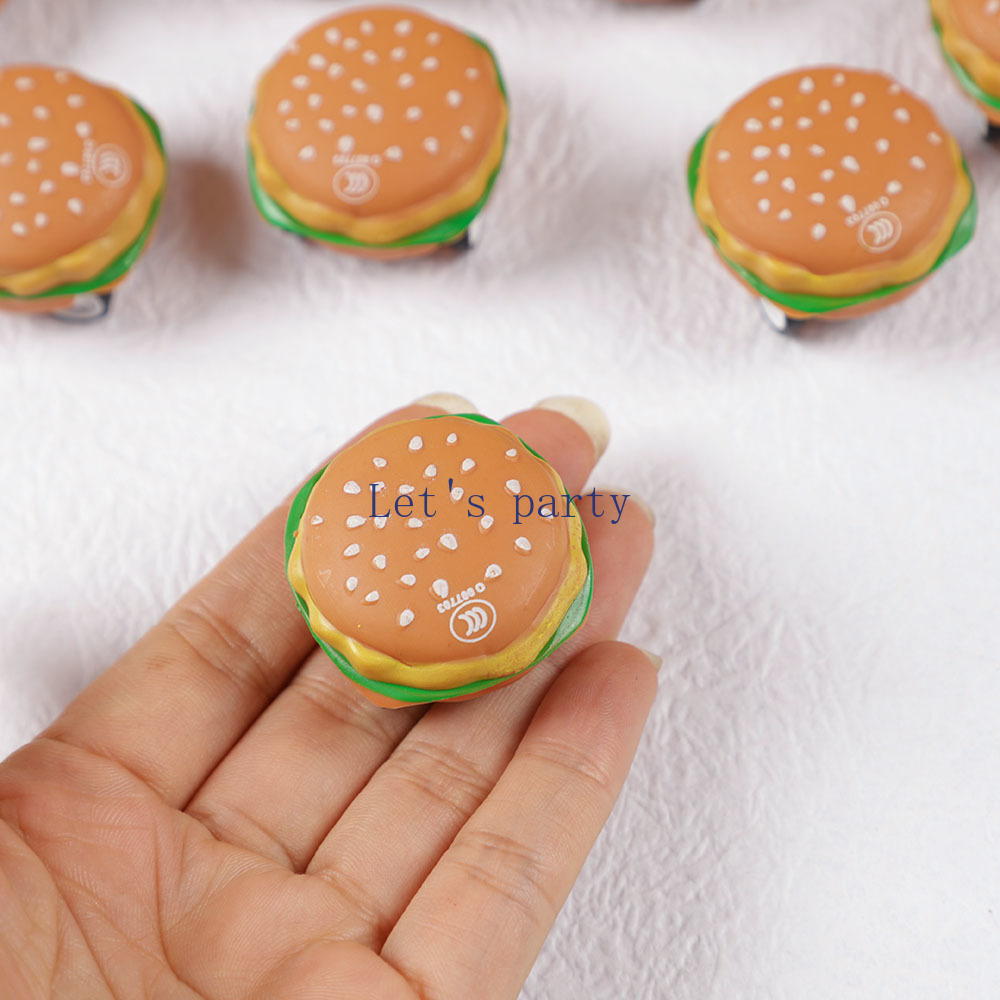 15Pcs Mini Cute 3D Burger Pull - Baby Food For 1 Year Old ulasan dan harga