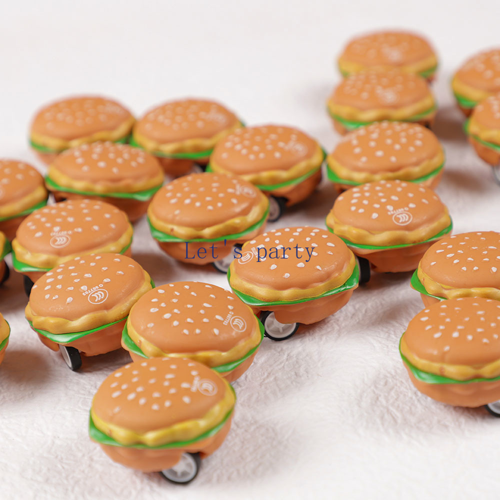 15Pcs Mini Cute 3D Burger Pull - Baby Food For 1 Year Old ulasan dan harga