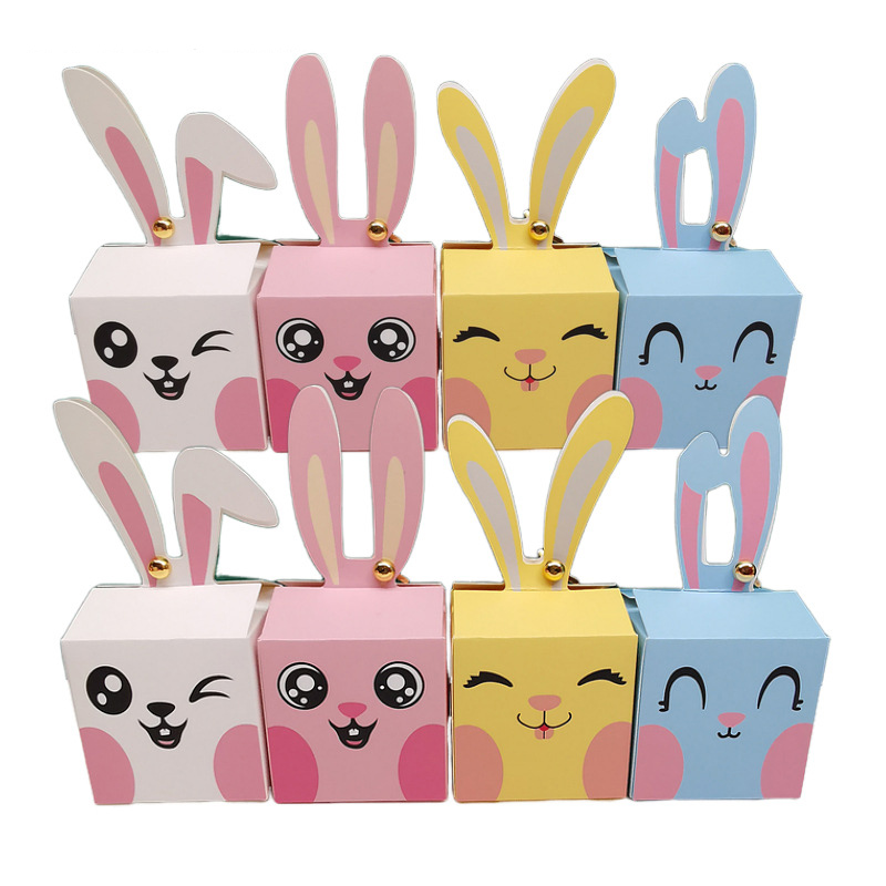 12/24Pcs Cartoon Rabbit Candy  - Baby Food Packaging ulasan dan harga