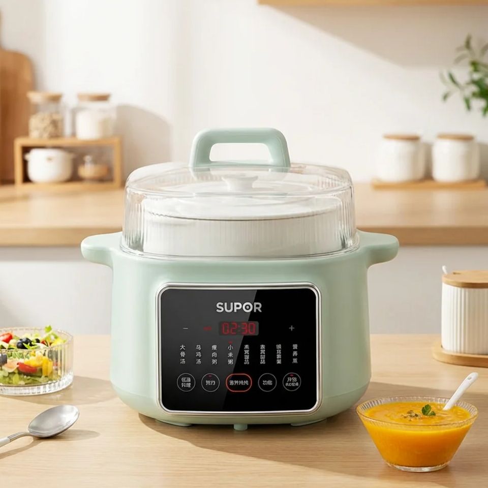 SUPOR Ceramic Multi-Functional - Baby Food Stew ulasan dan harga