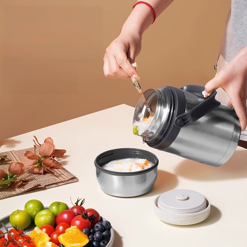 HAERS 1L Insulated Food Jar 30 - Baby Food Jar Insulated ulasan dan harga