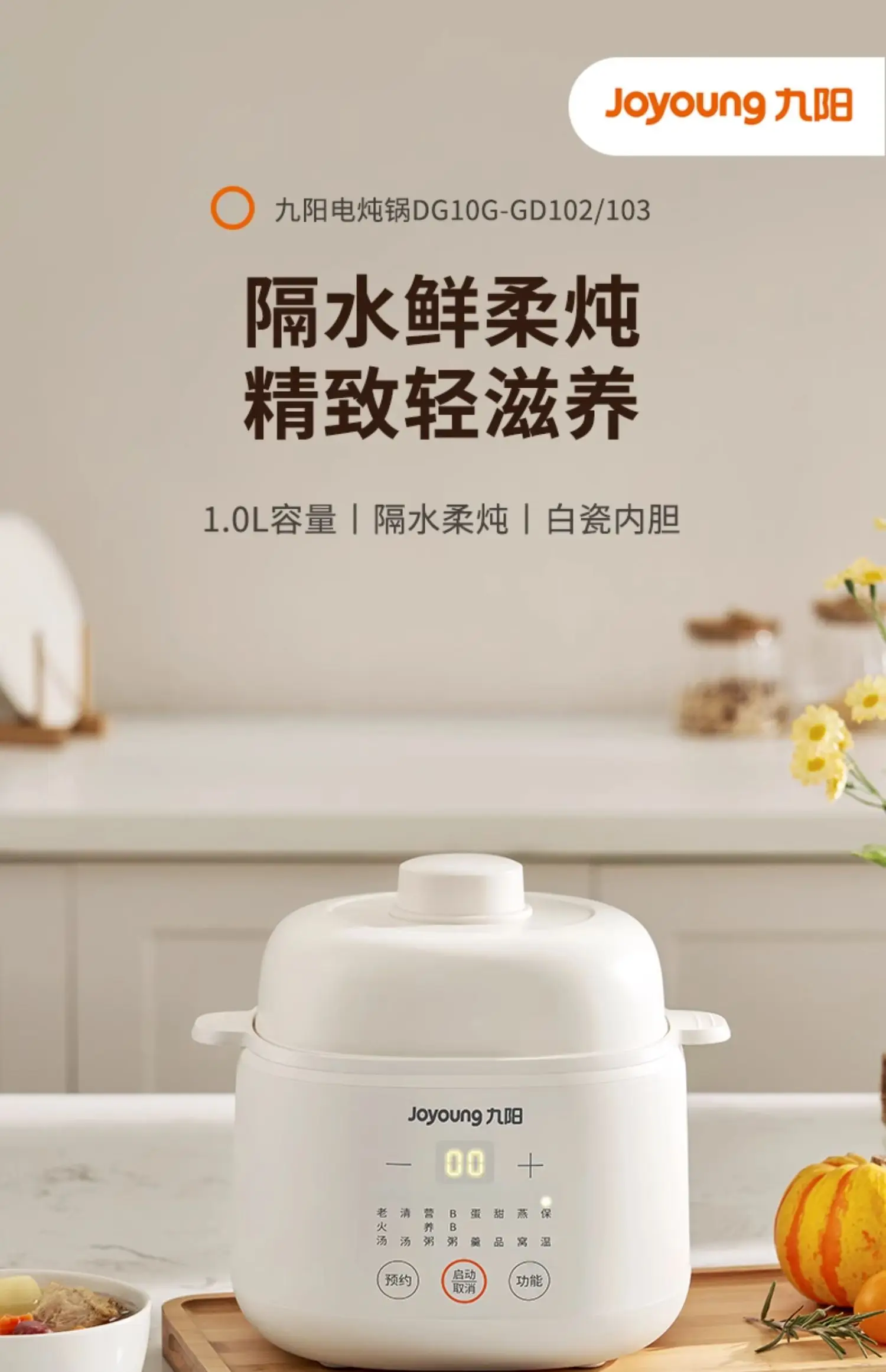 220V Electric Stewpot Ceramic  - Baby Food Steamer ulasan dan harga