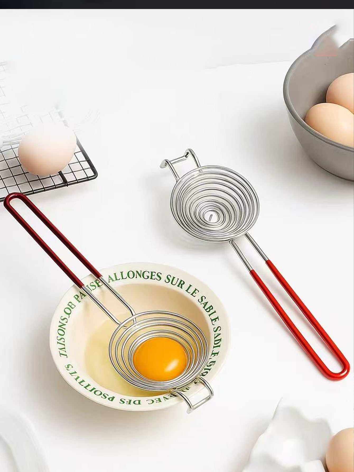 Egg White and Yolk Separator,  - Baby Food With Protein ulasan dan harga