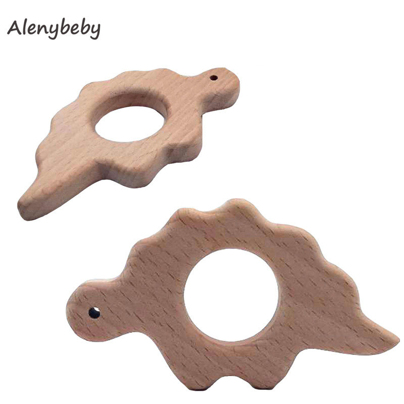 Wood Teether Cartoon DIY Wood  - Baby Food Organic ulasan dan harga