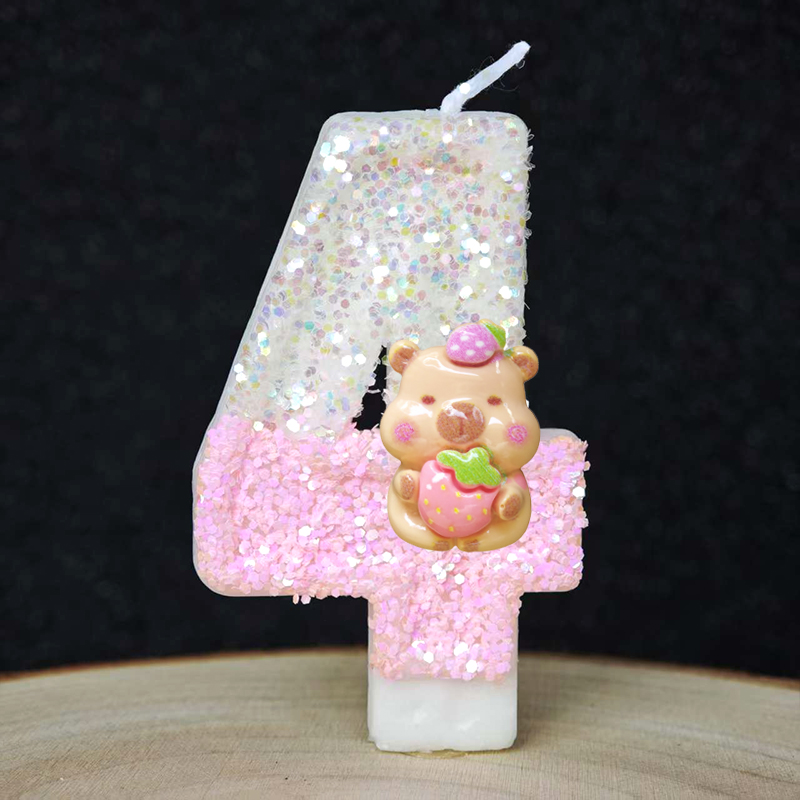 New Capybara Candles Cake Deco - Baby Food For 1 Year Old ulasan dan harga