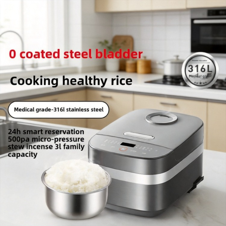 0 Coating Uncoated Rice Cooker - Baby Food Stew ulasan dan harga