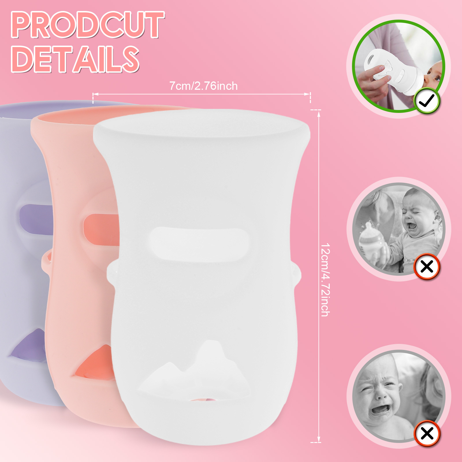 Silicone Sleeves Silicone Baby - Baby Food Packaging ulasan dan harga