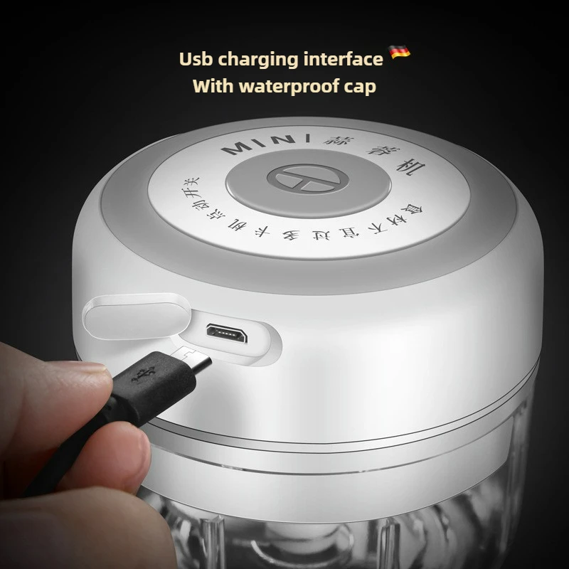 Electric Mini Garlic Chopper 1 - Baby Food For 1 Year Old ulasan dan harga