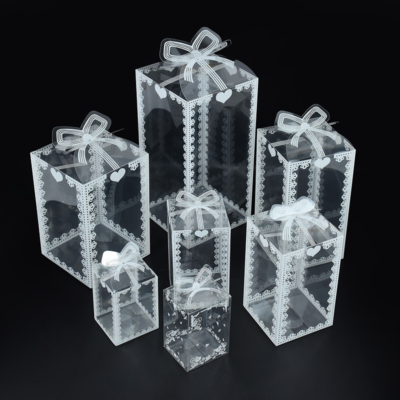 5pcs Transparent Gift Box PVC  - Baby Food Packaging ulasan dan harga