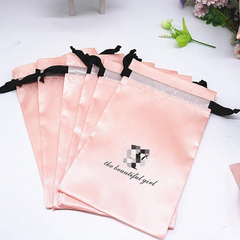 20PCS Baby Pink Silk Satin Pou - Baby Food Packaging ulasan dan harga