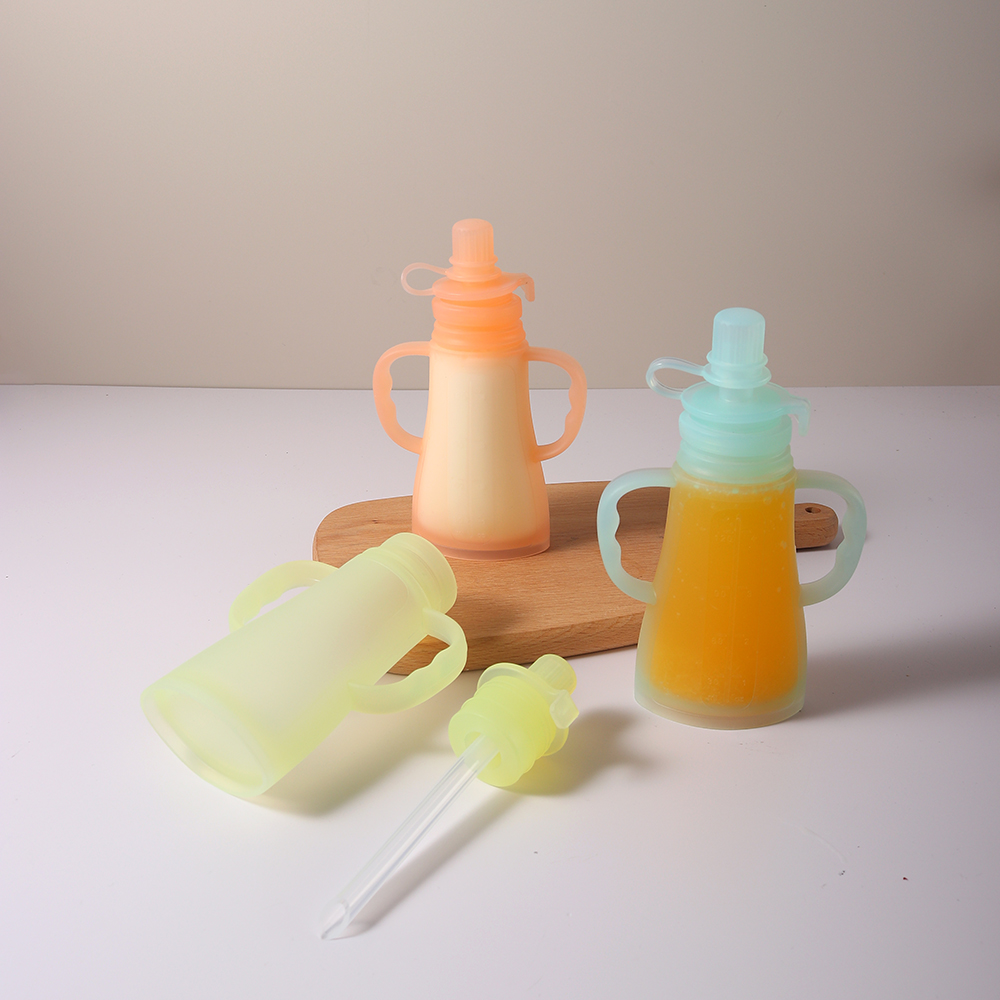 New Reusable Silicone Breast M - Baby Food Packaging ulasan dan harga