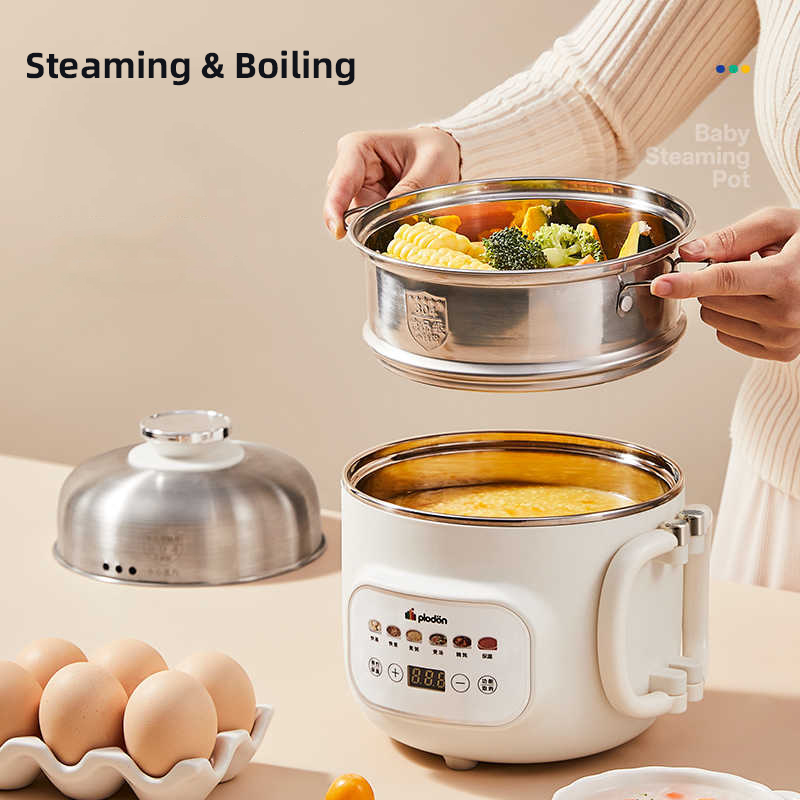 1.6L Electric Cooking Pot Mult - Baby Food Steamer ulasan dan harga