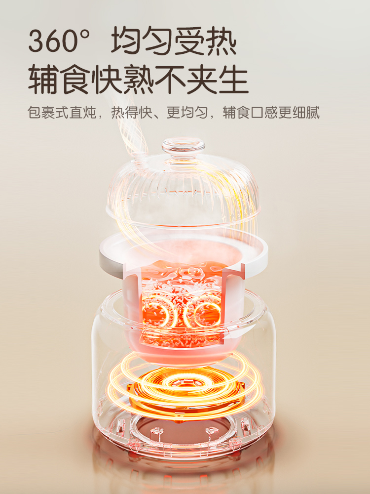 Jiuyang micro-pressure BB pot  - Baby Food Stew ulasan dan harga